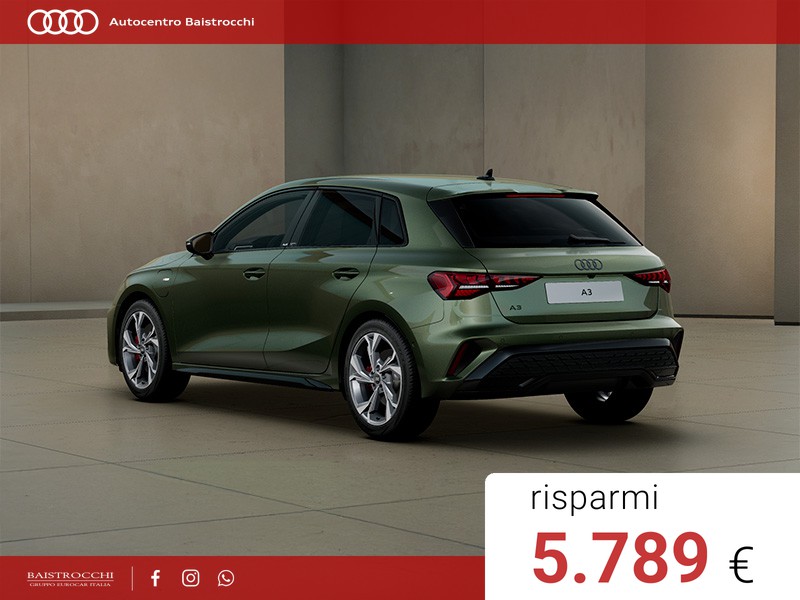 Audi A3 Sportback S line edition 45 TFSI e S tronic