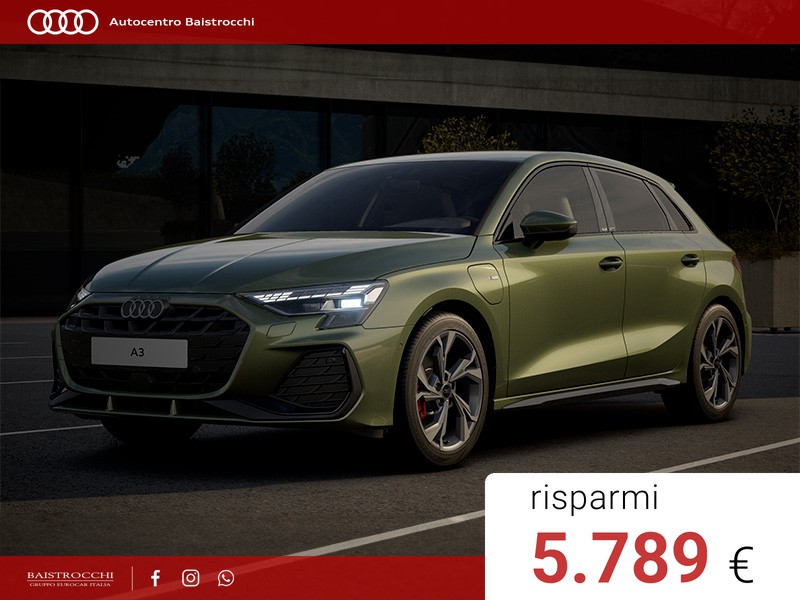 Audi A3 Sportback S line edition 45 TFSI e S tronic