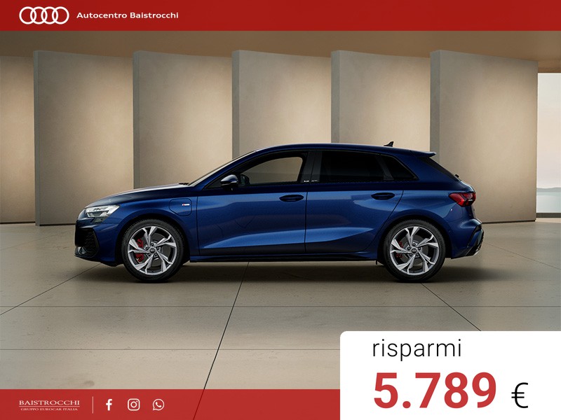 Audi A3 Sportback S line edition 45 TFSI e S tronic