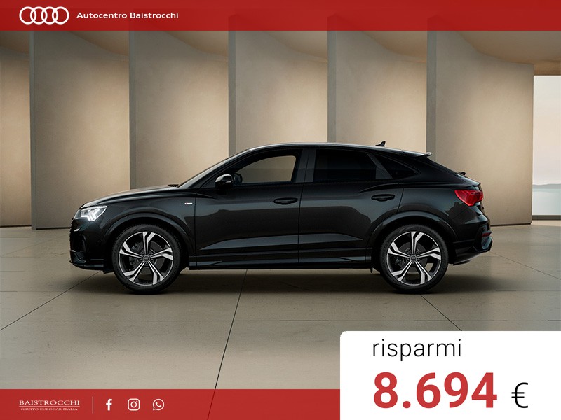 Audi Q3 Sportback Identity Black 40 TDI quattro S tronic