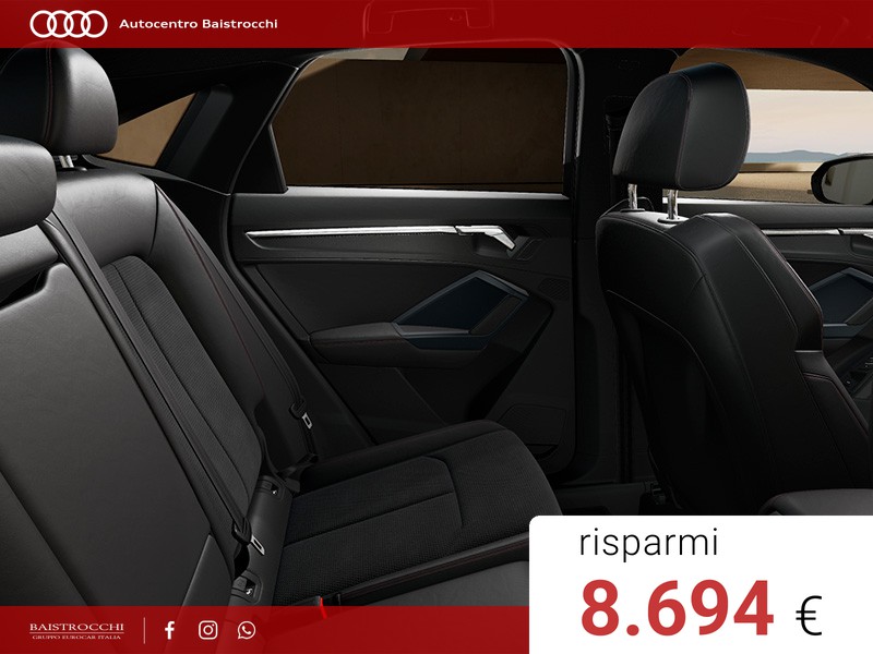 Audi Q3 Sportback Identity Black 40 TDI quattro S tronic