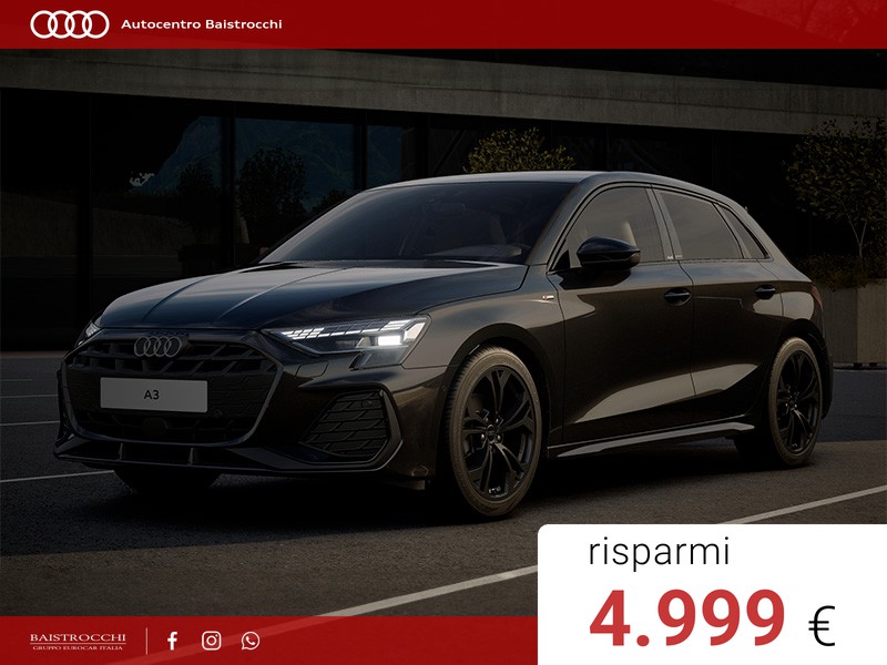Audi A3 Sportback S line edition 30 TDI S tronic