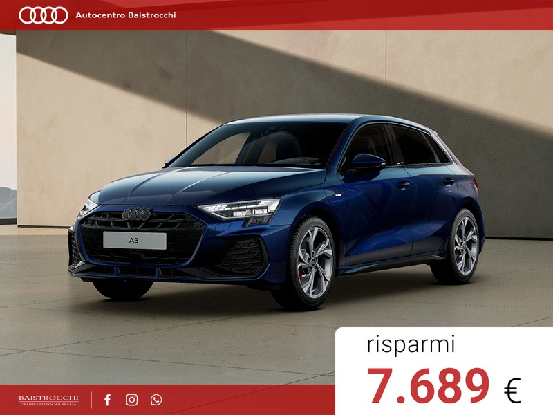 Audi A3 Sportback S line edition 45 TFSI e S tronic