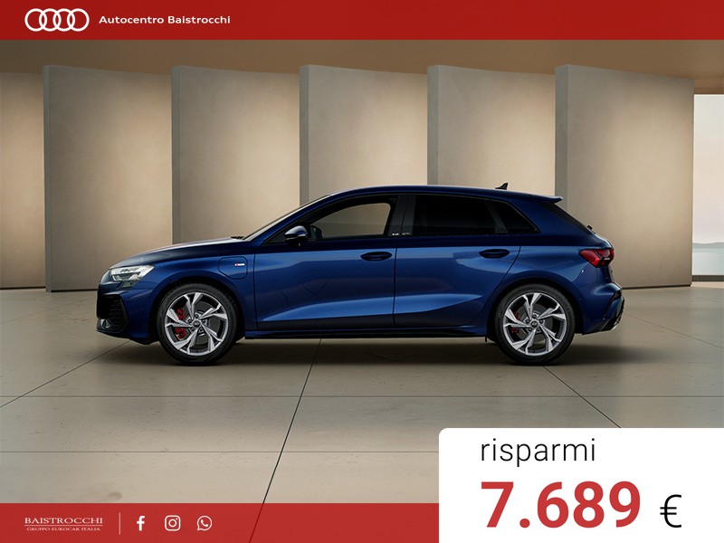 Audi A3 Sportback S line edition 45 TFSI e S tronic