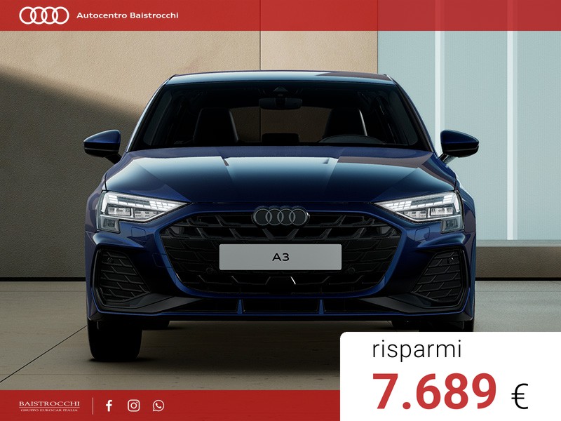 Audi A3 Sportback S line edition 45 TFSI e S tronic