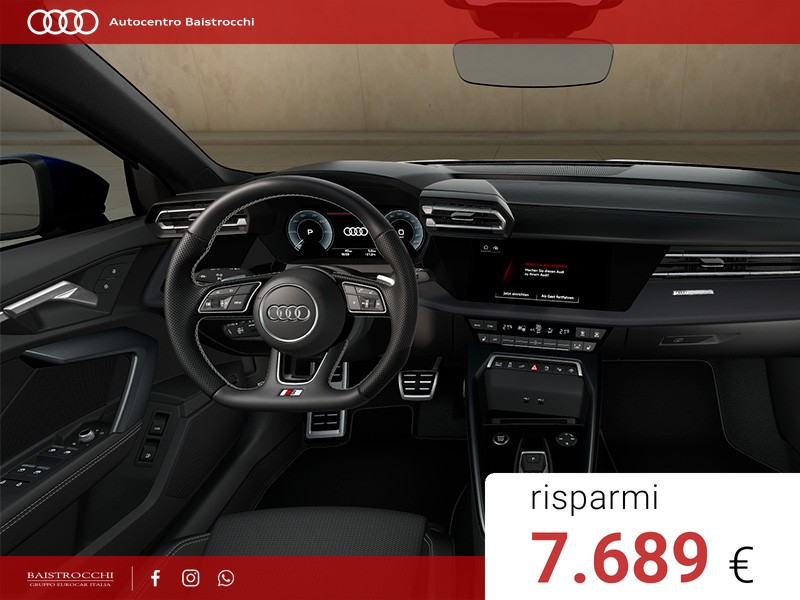 Audi A3 Sportback S line edition 45 TFSI e S tronic