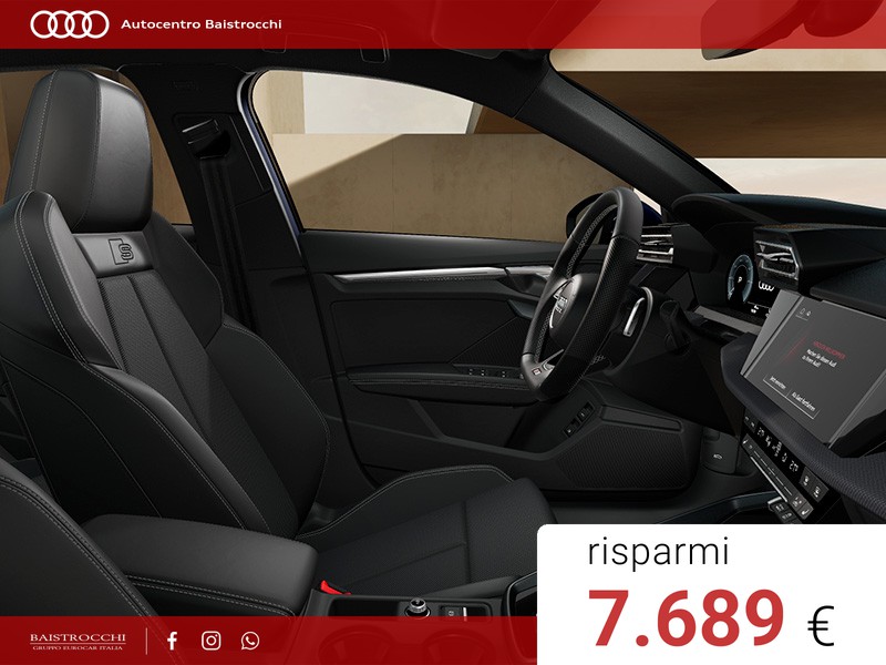 Audi A3 Sportback S line edition 45 TFSI e S tronic