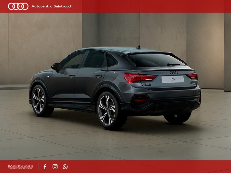 Audi Q3 Sportback Identity Black 40 TDI quattro S tronic