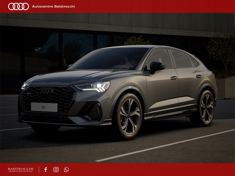 Audi Q3 Sportback Identity Black 40 TDI quattro S tronic