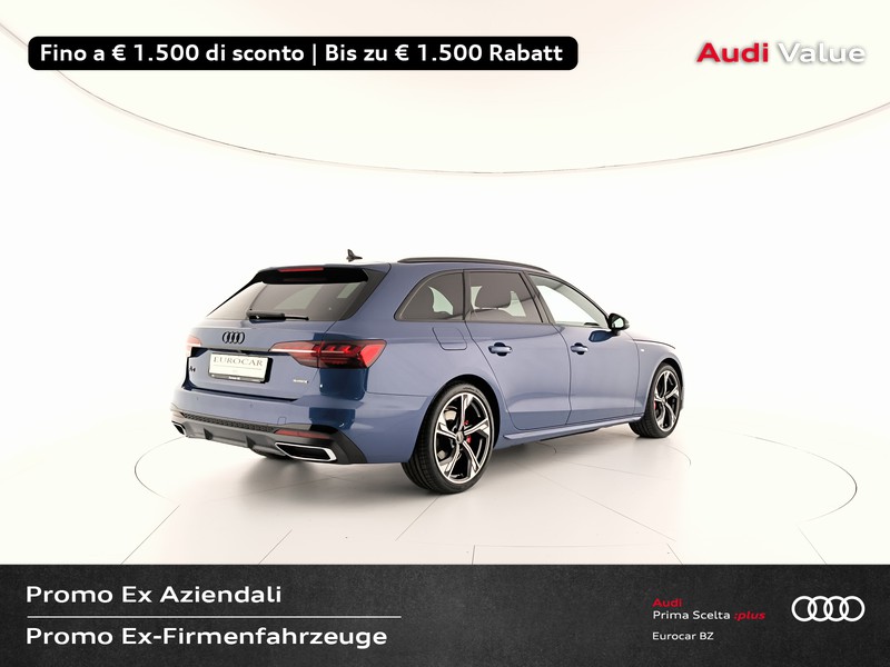 Audi A4 avant 40 2.0 tdi mhev s line edition quattro 204cv s-tronic