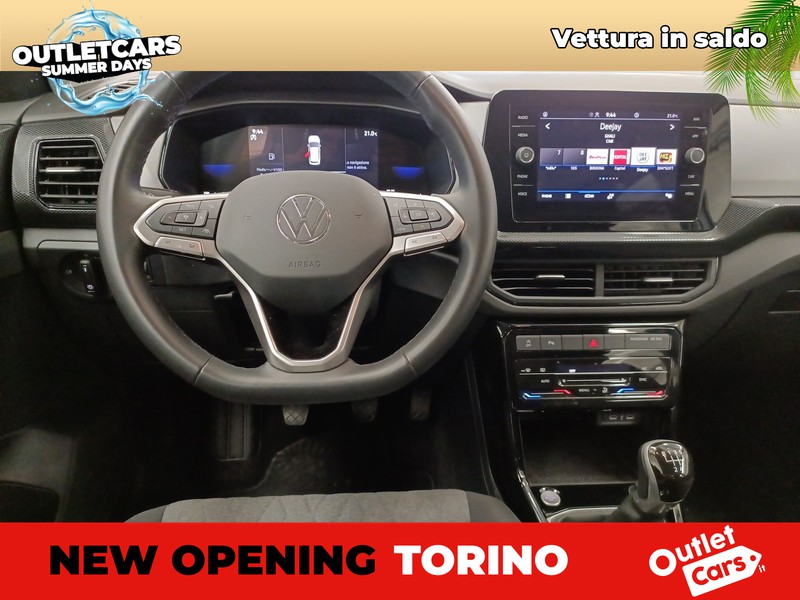Volkswagen T-Cross 1.0 tsi life 95cv
