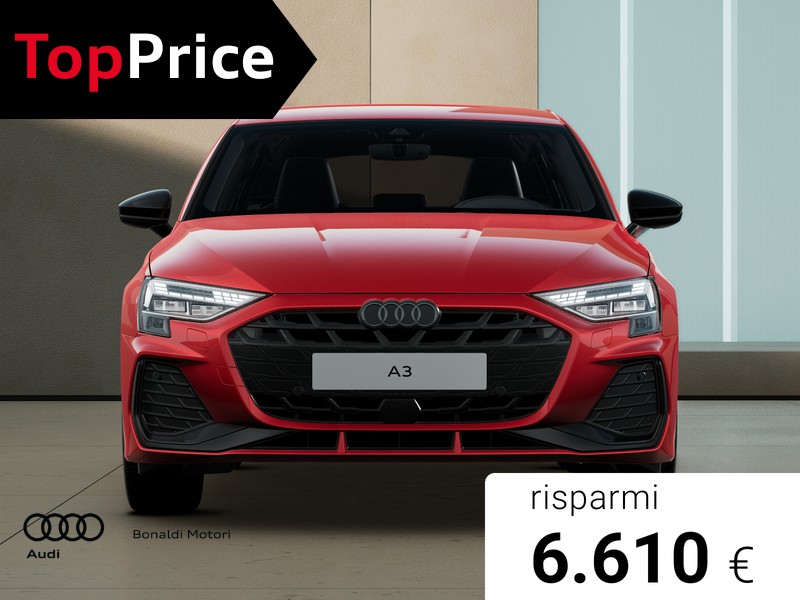 Audi A3 sportback 2.0 tdi s line edition 150cv s-tronic
