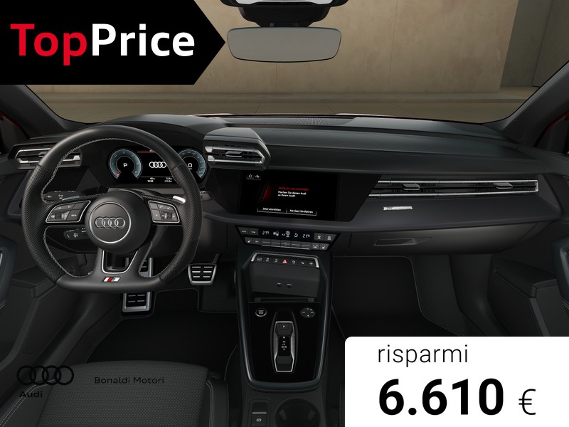 Audi A3 sportback 2.0 tdi s line edition 150cv s-tronic