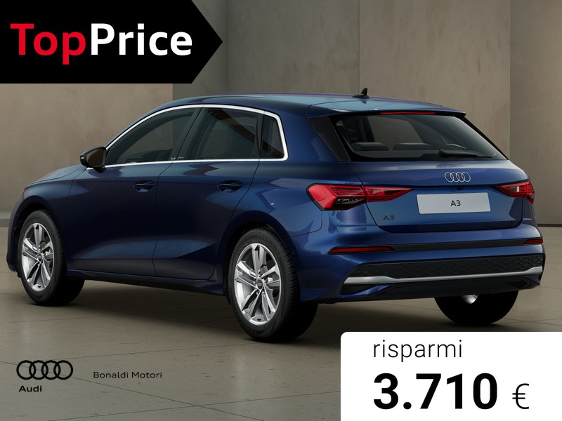 Audi A3 sportback 2.0 tdi business advanced 150cv s-tronic