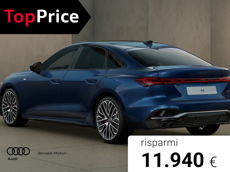 Audi A5 berlina 2.0 tdi mhev+ s line edition quattro 204cv s-tronic