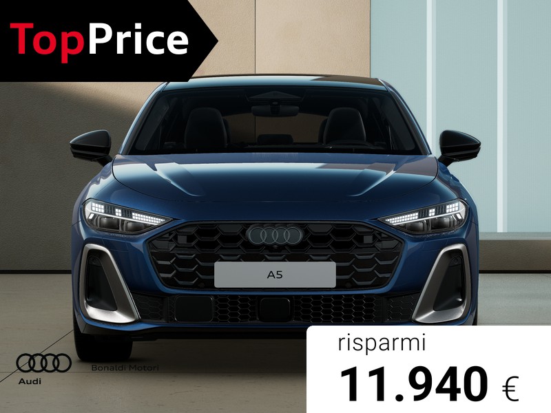 Audi A5 berlina 2.0 tdi mhev+ s line edition quattro 204cv s-tronic