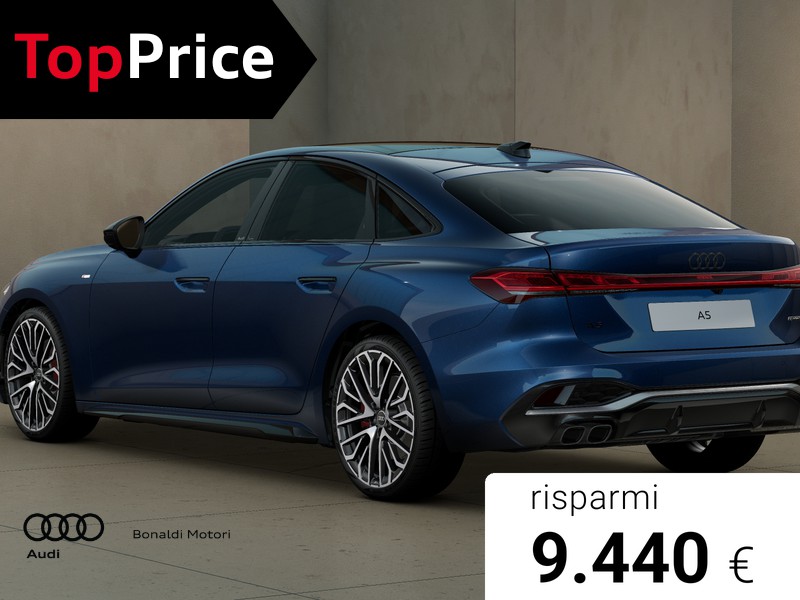 Audi A5 berlina 2.0 tdi mhev+ s line edition quattro 204cv s-tronic