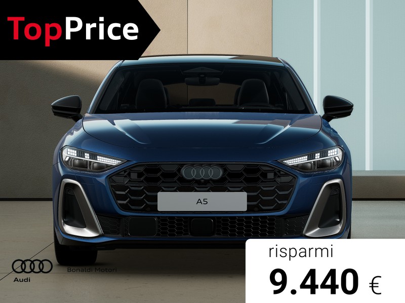 Audi A5 berlina 2.0 tdi mhev+ s line edition quattro 204cv s-tronic