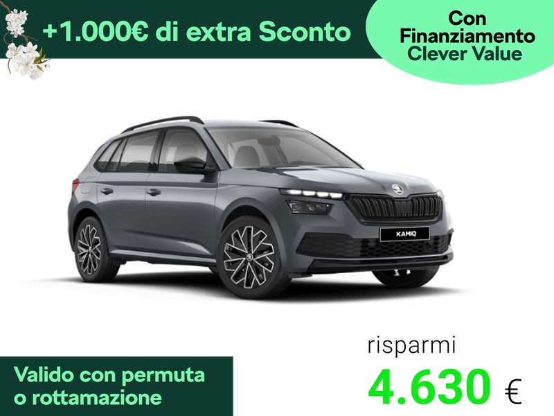 Skoda Kamiq 1.0 tsi black dots 115cv