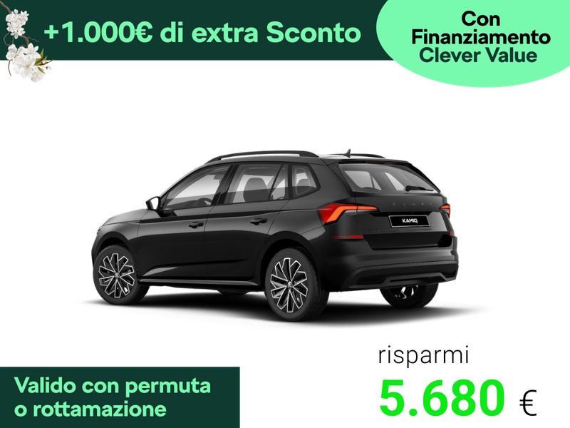 Skoda Kamiq 1.0 tsi black dots 115cv dsg
