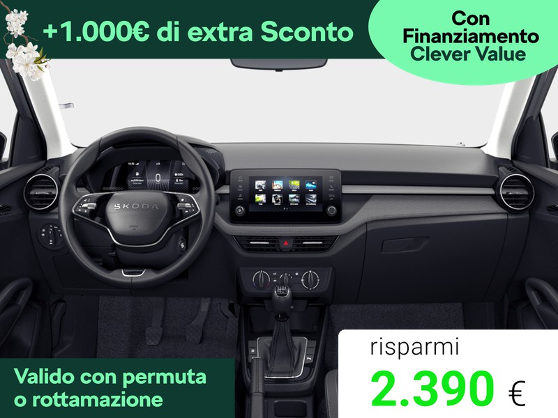 Skoda Fabia 1.0 mpi evo young edition 80cv