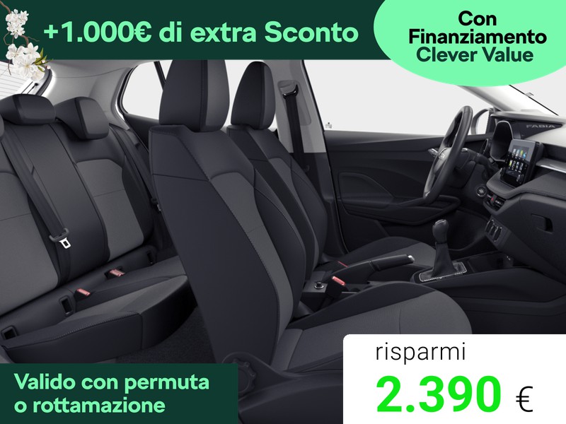 Skoda Fabia 1.0 mpi evo young edition 80cv
