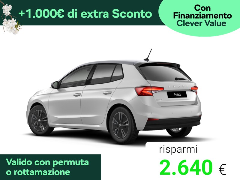 Skoda Fabia 1.0 tsi evo style 95cv