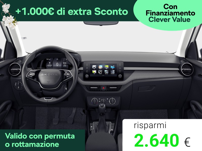 Skoda Fabia 1.0 tsi evo style 95cv