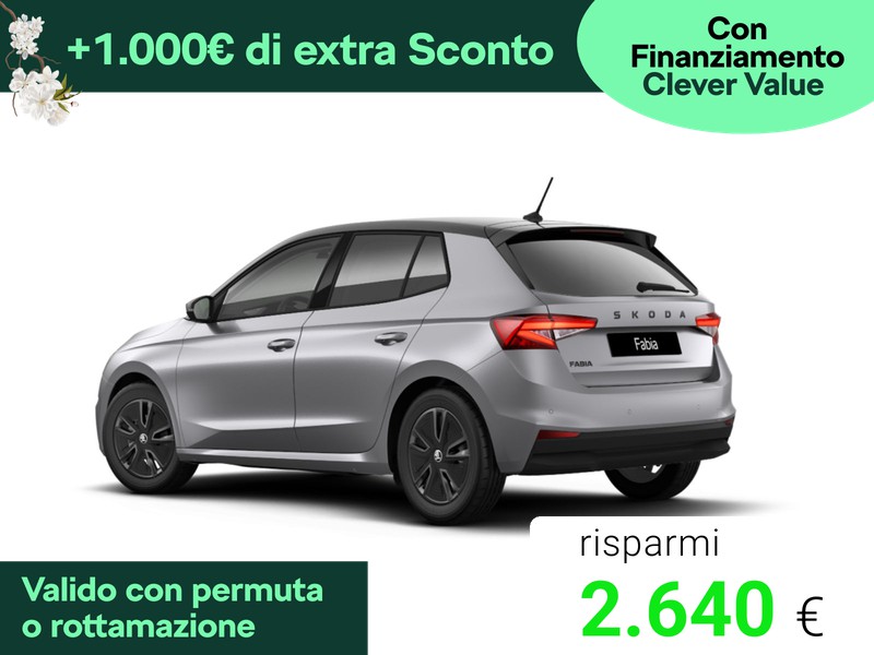 Skoda Fabia 1.0 tsi evo 130 edition 95cv