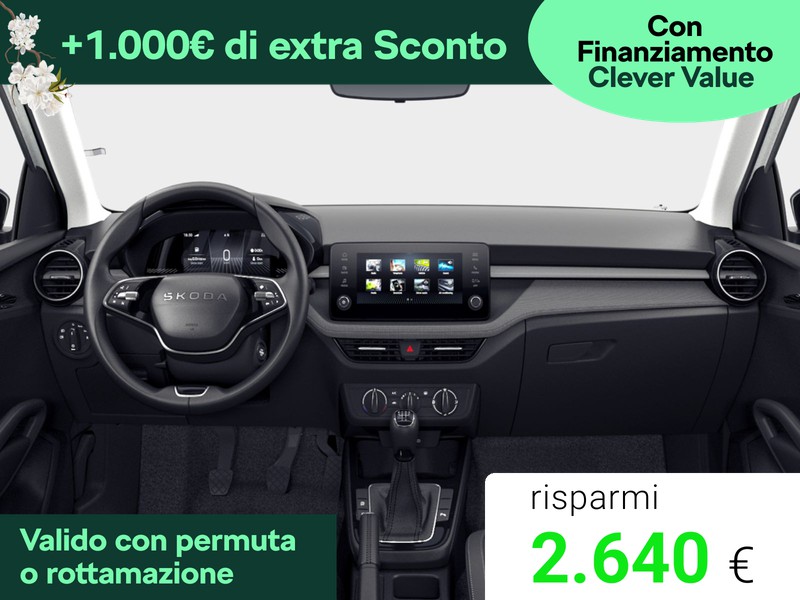 Skoda Fabia 1.0 tsi evo young edition 95cv