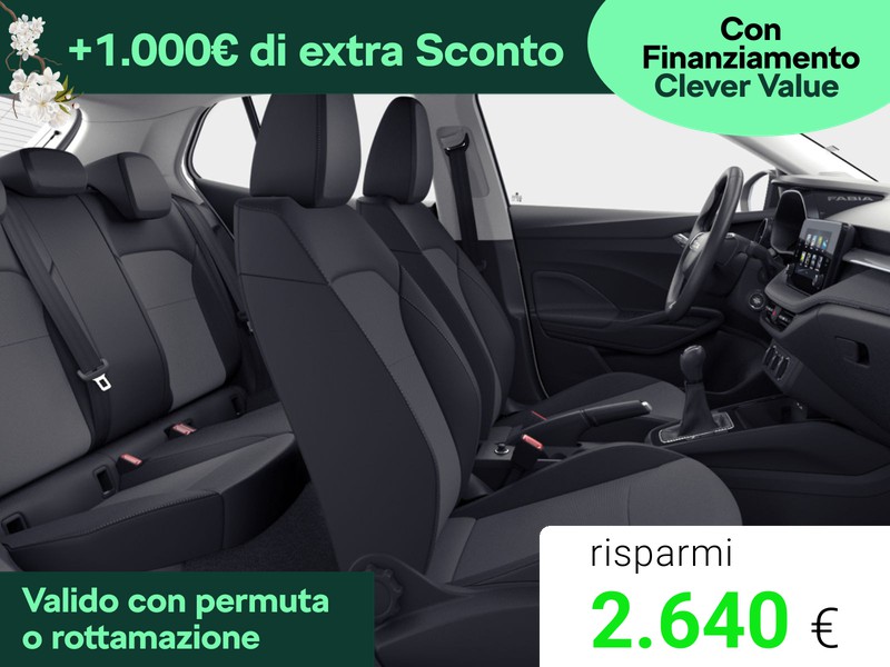 Skoda Fabia 1.0 tsi evo young edition 95cv