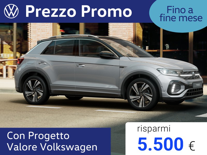 Volkswagen T-Roc 1.5 tsi r-line plus dsg