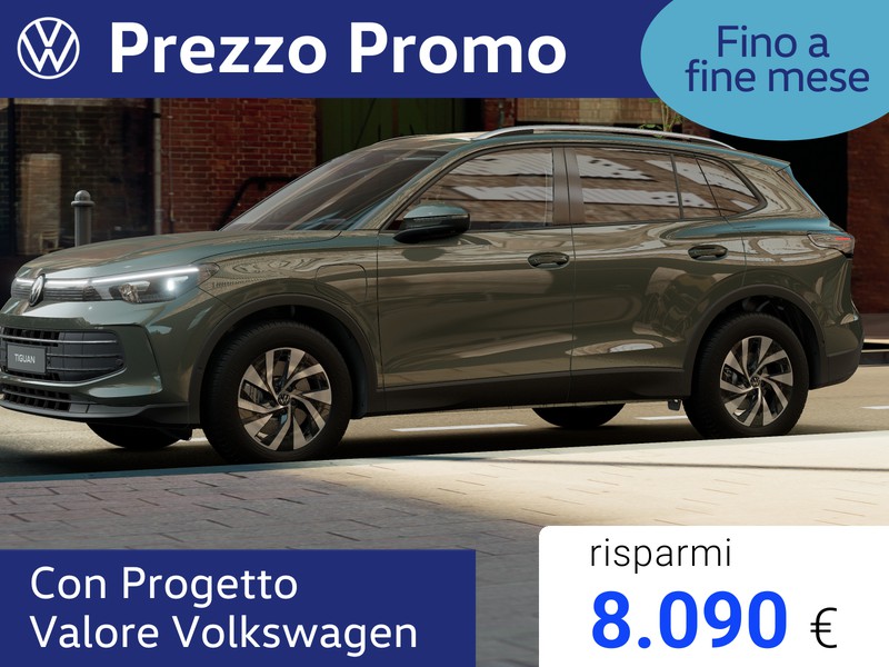 Volkswagen Tiguan 1.5 tsi ehybrid edition plus 204cv dsg