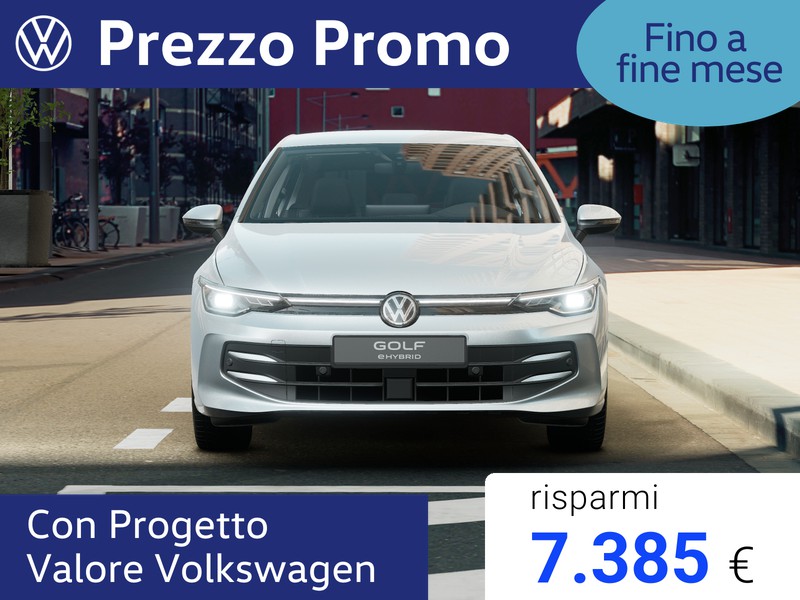 Volkswagen Golf 1.5 tsi ehybrid edition plus 204cv dsg