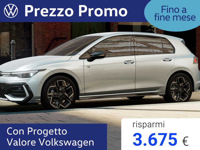 Volkswagen Golf 1.5 etsi r-line 150cv dsg
