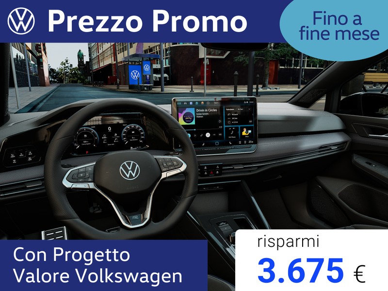 Volkswagen Golf 1.5 etsi r-line 150cv dsg
