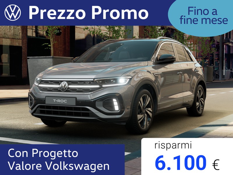 Volkswagen T-Roc 2.0 tdi r-line plus 150cv dsg