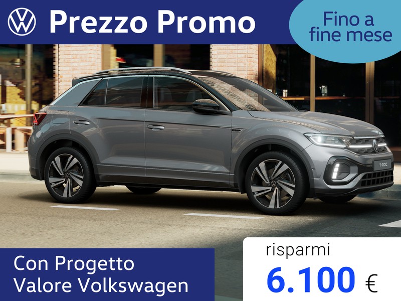 Volkswagen T-Roc 2.0 tdi r-line plus 150cv dsg