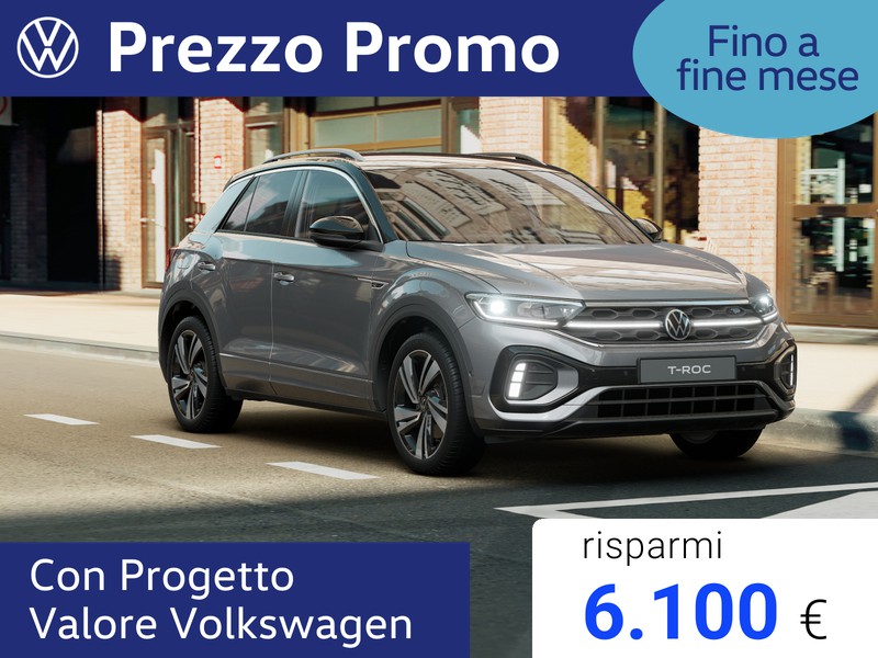 Volkswagen T-Roc 2.0 tdi r-line plus 150cv dsg