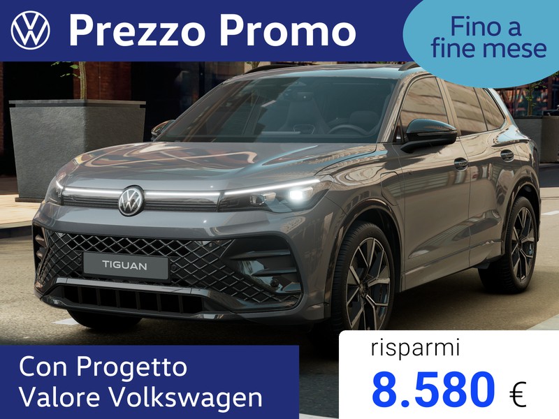 Volkswagen Tiguan 1.5 tsi ehybrid r-line plus 204cv dsg