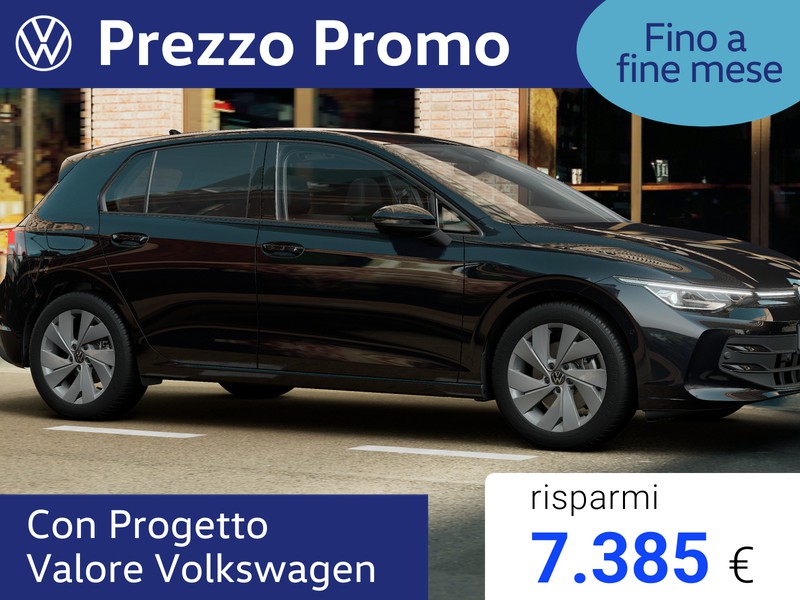 Volkswagen Golf 1.5 tsi ehybrid edition plus 204cv dsg
