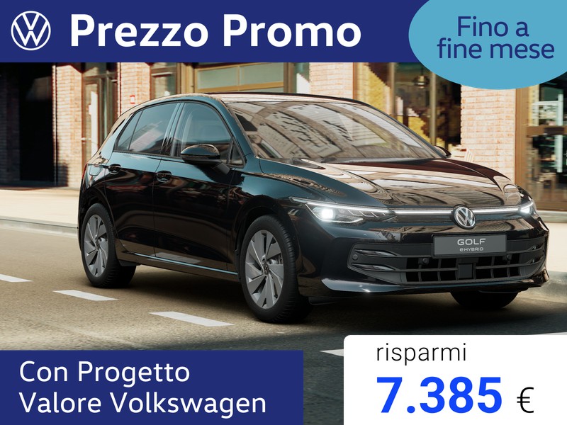 Volkswagen Golf 1.5 tsi ehybrid edition plus 204cv dsg