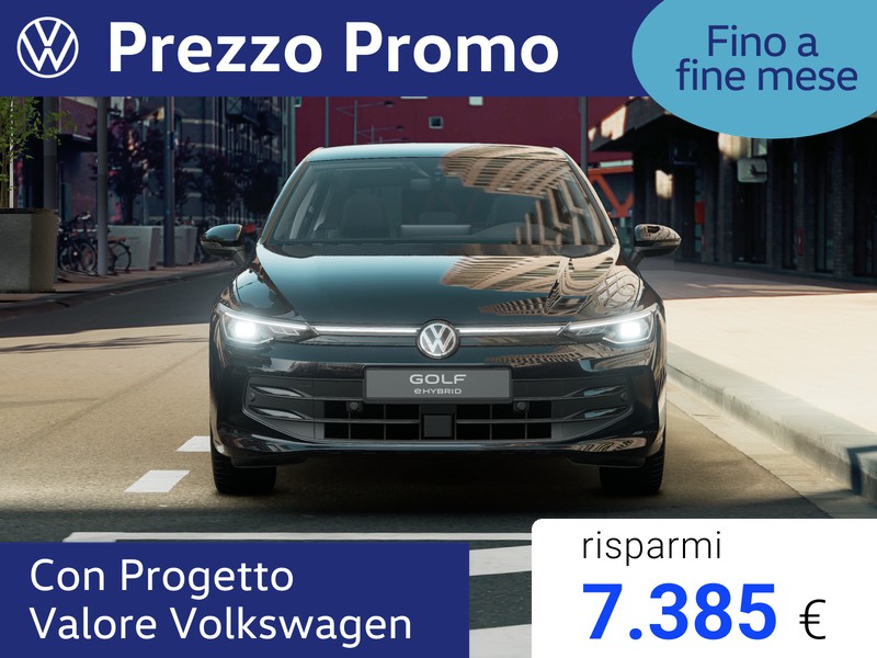 Volkswagen Golf 1.5 tsi ehybrid edition plus 204cv dsg