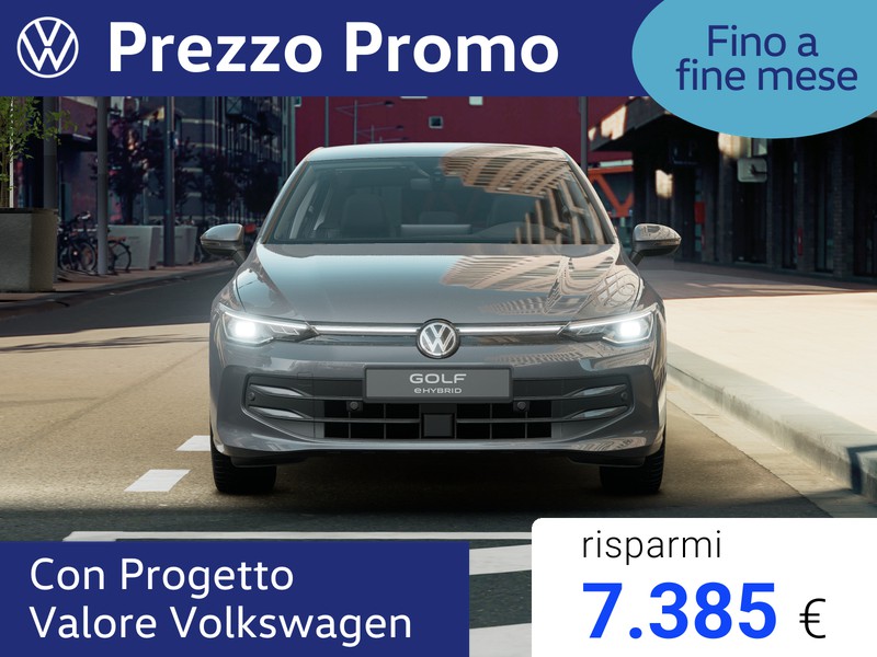 Volkswagen Golf 1.5 tsi ehybrid edition plus 204cv dsg