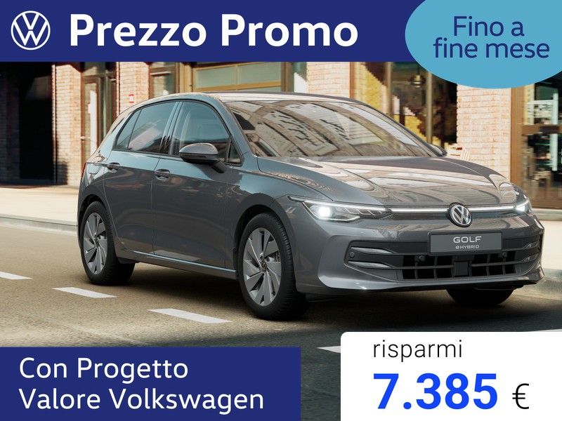 Volkswagen Golf 1.5 tsi ehybrid edition plus 204cv dsg