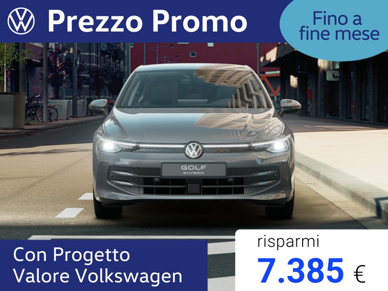 Volkswagen Golf 1.5 tsi ehybrid edition plus 204cv dsg