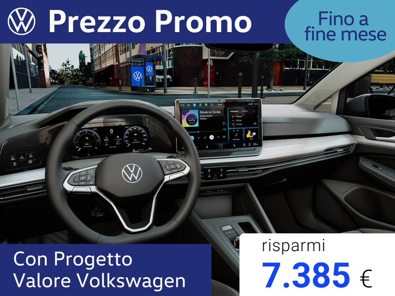 Volkswagen Golf 1.5 tsi ehybrid life 204cv dsg