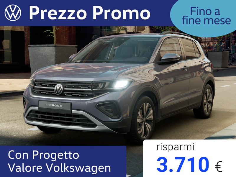 Volkswagen T-Cross 1.0 tsi edition plus 95cv