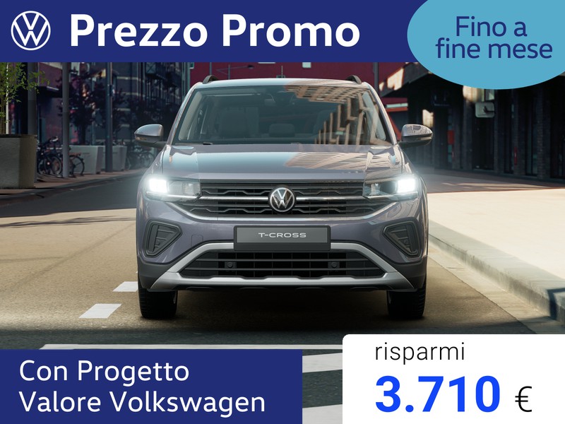 Volkswagen T-Cross 1.0 tsi edition plus 95cv