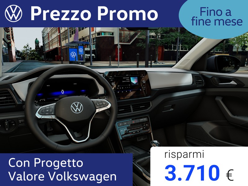 Volkswagen T-Cross 1.0 tsi edition plus 95cv
